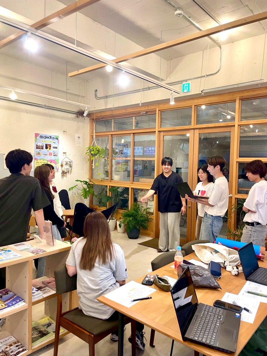 sabaepc_with's tweet photo. 今週の会議✨

今週は交流寺の準備をメインに行いました🔥

明日開催の交流寺のリハや、細かな準備も行いました！
明日の開催をお待ちください！

また、明日から大学生版鯖江市地域活性化プランコンテストの応募開始です👍

明日は大忙しですが頑張ります💪 https://t.co/w8CHBDpUrC