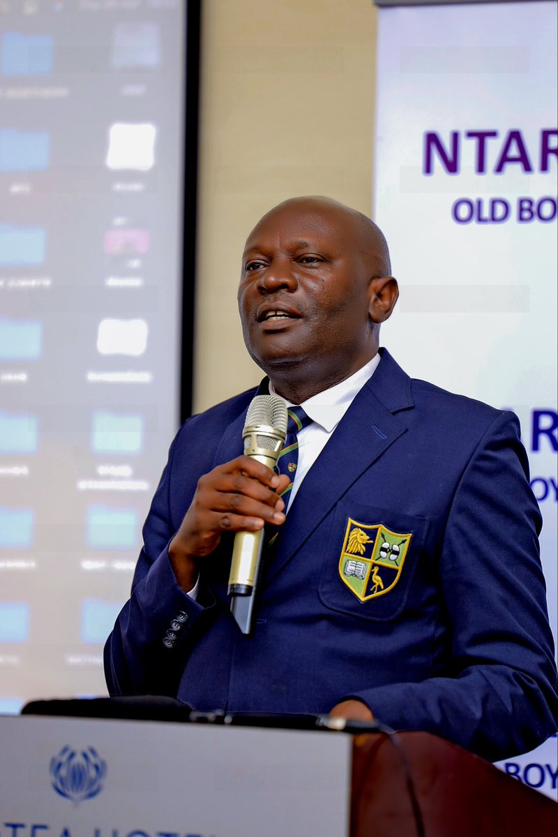 Official_NSOBA's tweet photo. Few know the heartbeat of the Den like Rwamps. His Ntare journey is a lifetime of service &amp; loyalty. Since returning as its HM in 2023, he has driven remarkable progress in academics &amp; infrastructure. As we celebrate 70yrs of Ntare on 25/7/2026, the best is yet to come. #Ntare70 https://t.co/THaEleJFWF