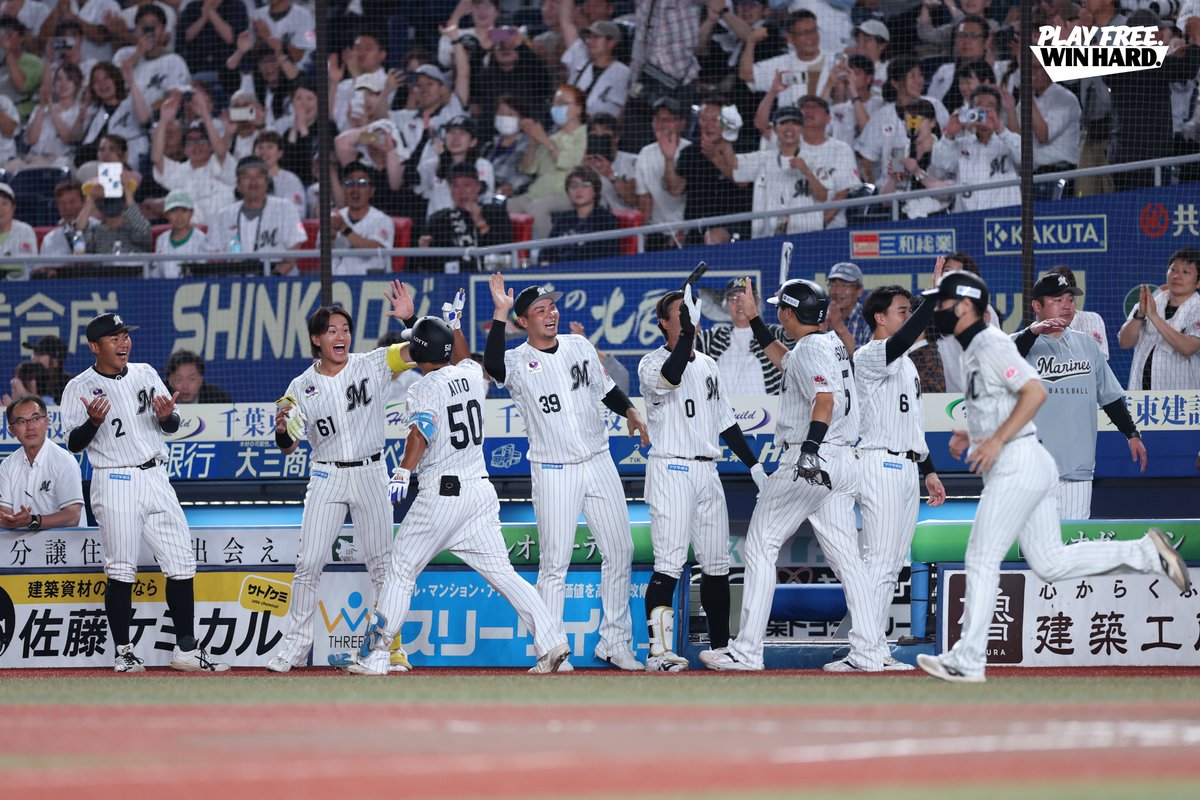 chibalotte's tweet photo. GO-AHEAD GRAND SLAM！
#chibalotte #MarinesBaseball #MarinesHRs https://t.co/eg5iH1bLCH
