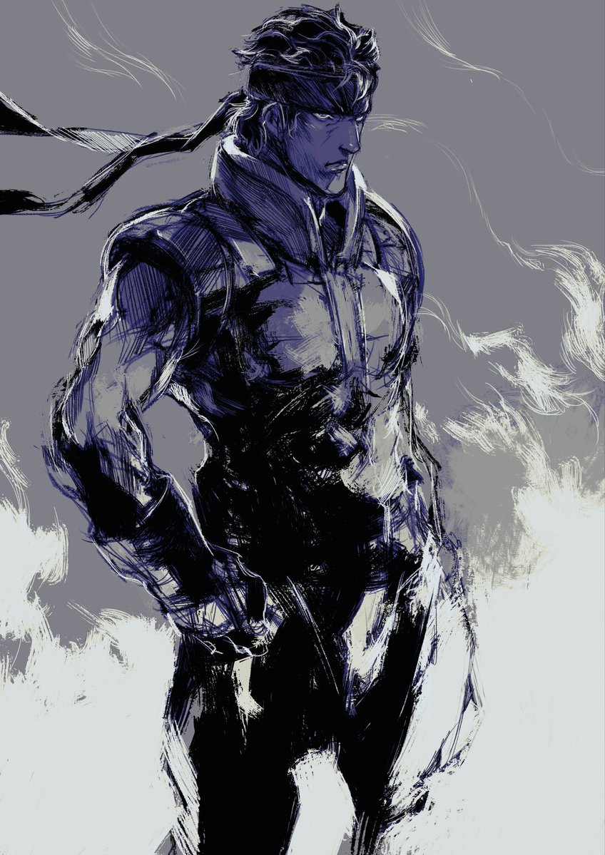 kannoaki's tweet photo. METALGEARSOLID SOLID SNAKE https://t.co/xMIm79diGa