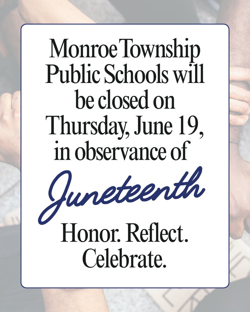 BravesConnect's tweet photo. Juneteenth https://t.co/nDnr72Dhg1 via @ParentSquare https://t.co/z666Ru5Lvi