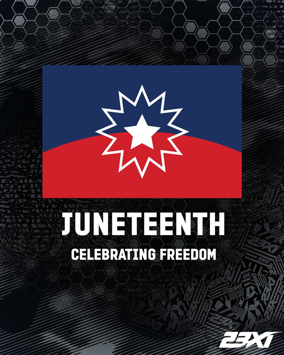 23XIRacing's tweet photo. Today we celebrate Juneteenth — a day of remembrance, reflection, and unity. We honor the legacy of those who fought for freedom and continue to inspire future generations 

#ForwardTogether https://t.co/wksuWToj6Z
