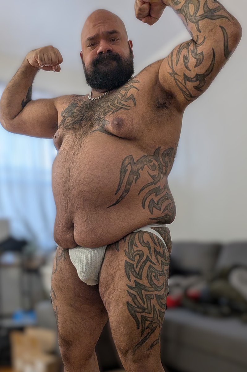 texas_hound's tweet photo. Flexing shenanigans around the house. Jock's barely holding on for dear life. #muscleworship #gaypowerlifter #gaymuscle #powerlifter #flexfriday #muscle #nsfw #musclebear https://t.co/YIXb7Iu1p4
