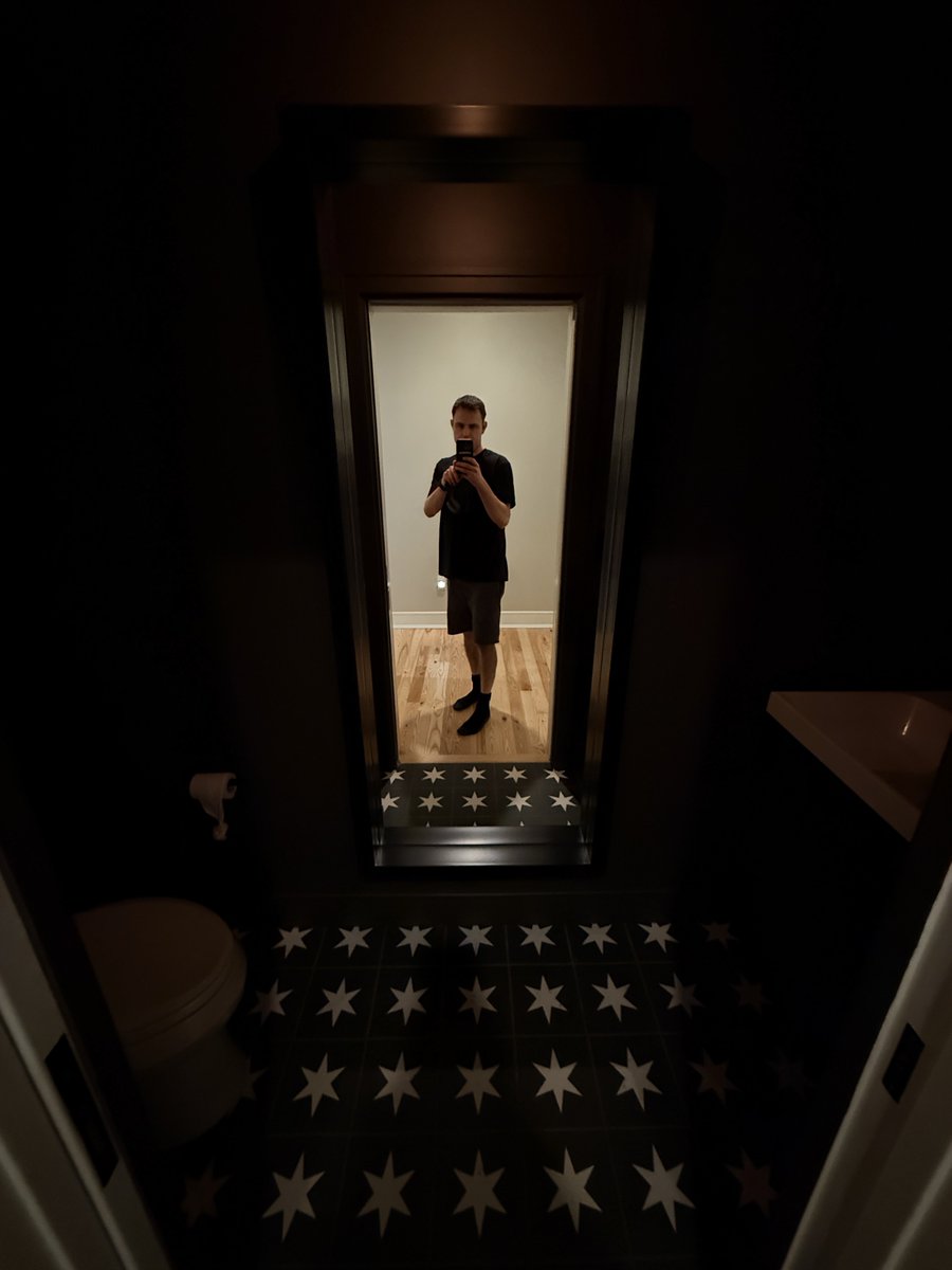 fiftynifty's tweet photo. @NancyH_60 Every home should have a disco bathroom!  🪩🕺 https://t.co/5ytES4m2xx