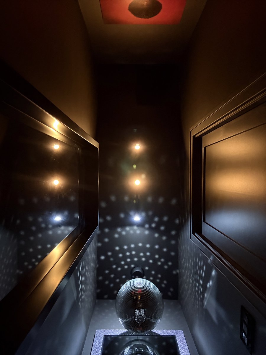 fiftynifty's tweet photo. @NancyH_60 Every home should have a disco bathroom!  🪩🕺 https://t.co/5ytES4m2xx