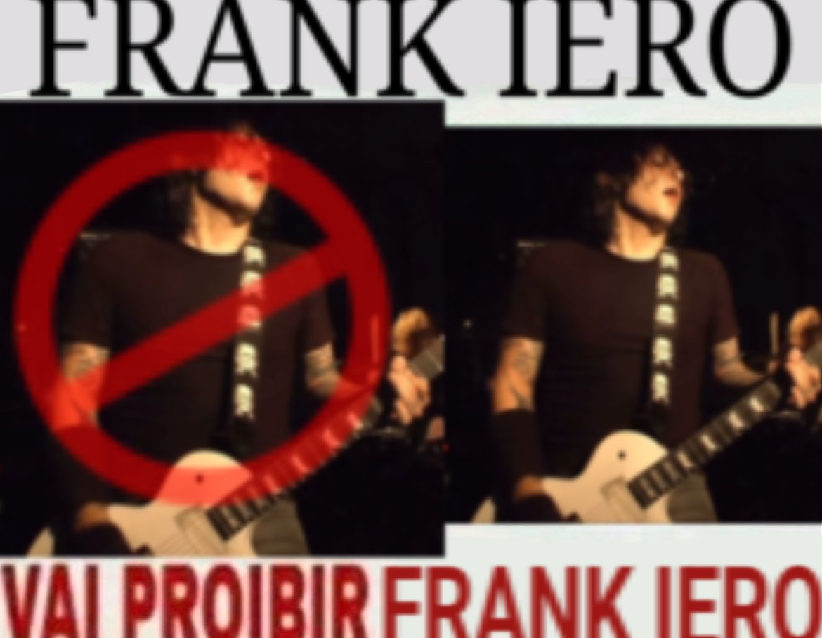caopatetico's tweet photo. frank iero vai proibir frank iero https://t.co/TUeQCtRahO