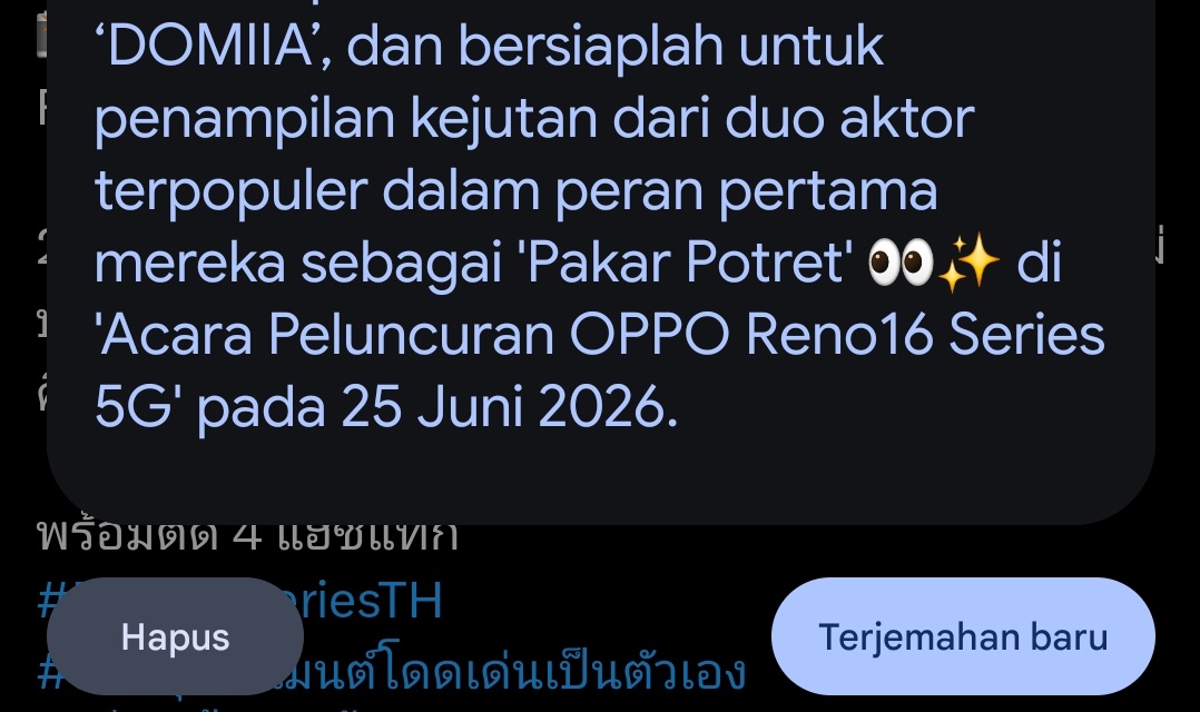 nadir21354's tweet photo. "DUO AKTOR TERPOPULER" 

tutup semua dapur mbg, biarkan OPPO memasak ❤️‍🔥❤️‍🔥❤️‍🔥

DEWTEE STILL SHINING
#WithDewTeeAlways https://t.co/qnXKXsJTjF