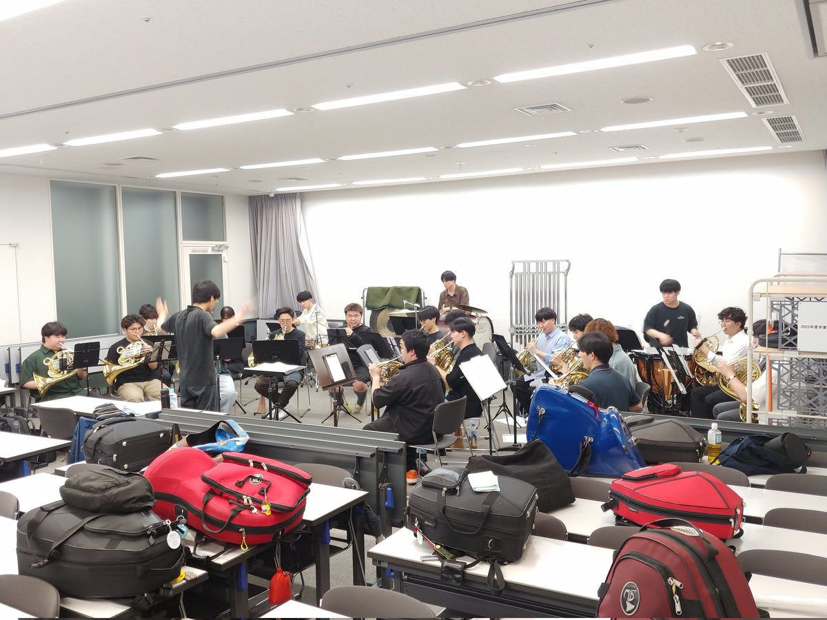 KobakenHorn's tweet photo. 漢ホルンアンサンブル、ついに明日です！実はローマとは別に新しく作曲した作品も演奏していただきます。皆様ぜひおいでください！ https://t.co/3pYMrKUjxb
