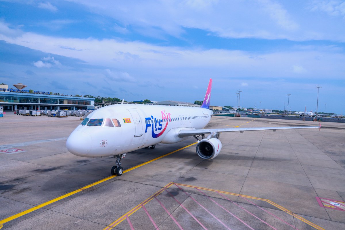 BIA_SriLanka's tweet photo. FitsAir has expanded its route network with 03 weekly flights from BIA to Ahmedabad, India.

This new service was launched in partnership with @codsrilanka, @CinnamonHotels, &amp; @walkerstoursltd, further strengthening travel connectivity between SL  &amp; India.

@FitsAir https://t.co/AAUvmWcswM