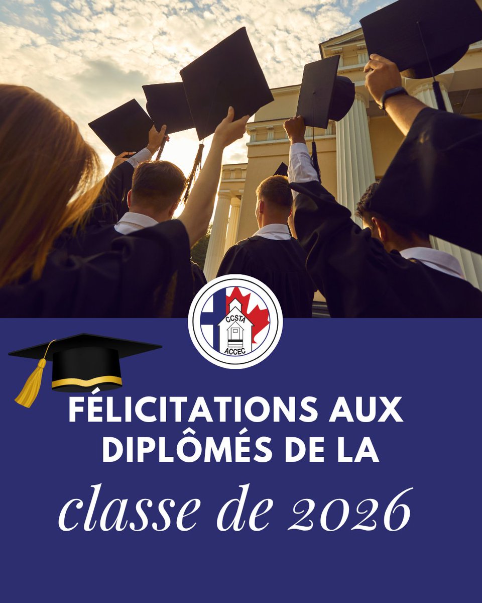 ACCEC_CCSTA's tweet photo. Félicitations aux diplômés des écoles catholiques canadiennes.  Alors que vous entamez un nouveau chapitre de votre vie, sachez que vous emportez avec vous les dons, les valeurs et les enseignements acquis tout au long de votre parcours scolaire catholique. #ÉduCatho https://t.co/fKE9pIvV0I