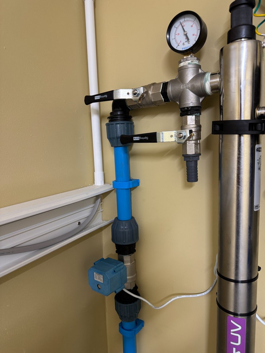 SpringBoreLtd's tweet photo. A new borehole water filter system for a property undergoing major expansion and development in Lothersdale, North Yorkshire.
Now that the filtration is in place the final fix electrics and plumbing can be completed.

📷 https://t.co/eWi03BAaCn https://t.co/oB0j30BBvR