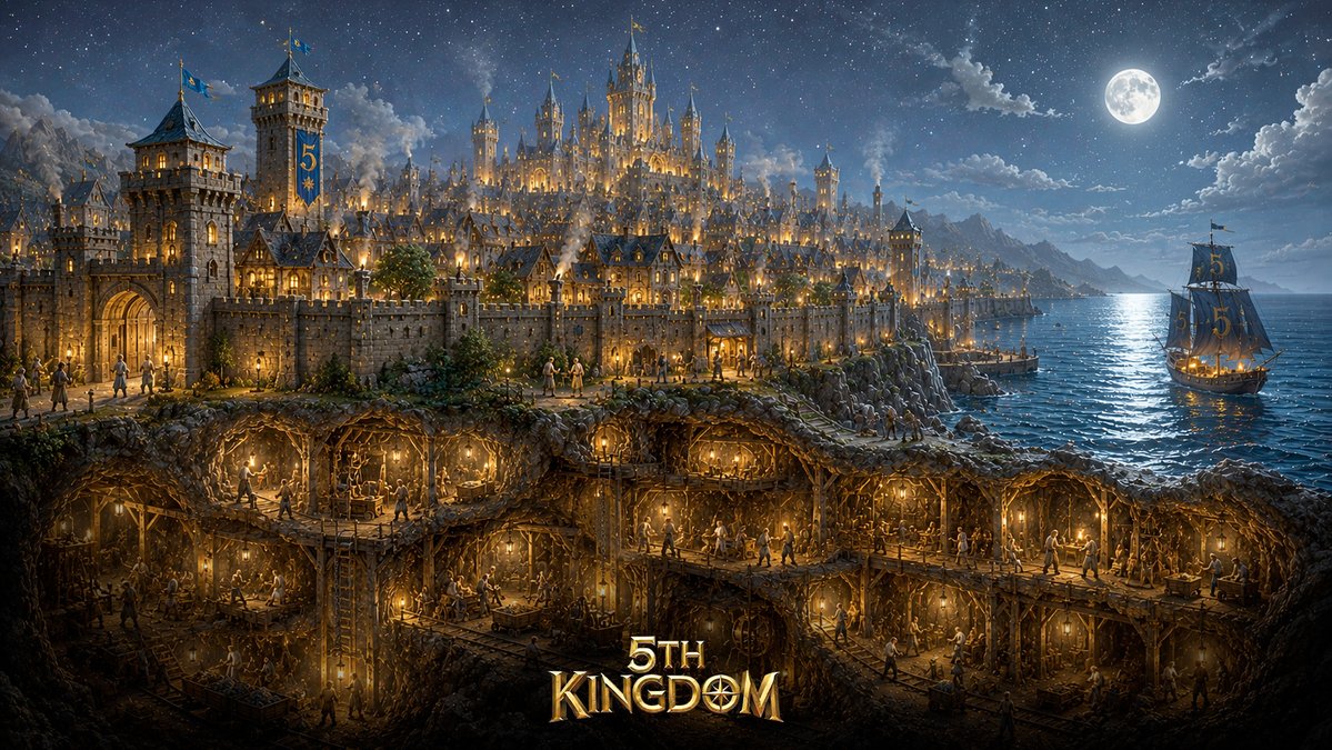 5th_Kingdom's tweet photo. The Kingdom doesn't sleep.

Discovery cycles run.
Trade Routes accumulate.
Households hold their positions.

The work continues, whether you're watching or not. https://t.co/KI2ds5D1PZ