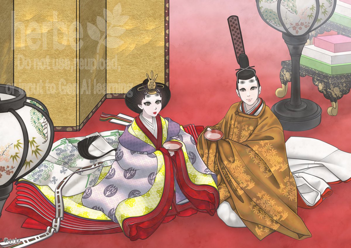 h_e_r_b_e's tweet photo. #2026年自分が選ぶ今年上半期の4枚

巴御前（年始絵）
親王飾り
今生の別れ
黒韋威矢筈札胴丸 https://t.co/XJNyi3mbUq