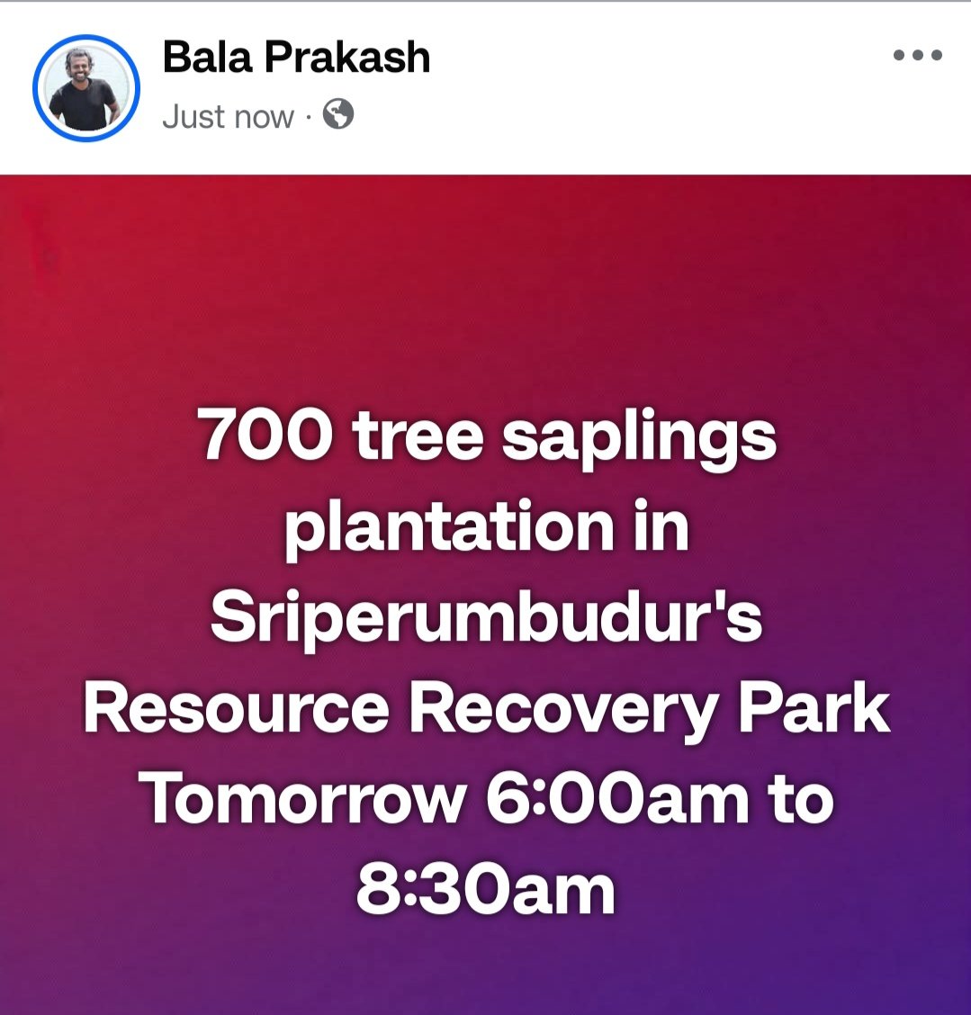balab3's tweet photo. On 20th June, Saturday 
Location: https://t.co/eghOrmjehc

#GreenSriperumbudur
#Aran #Volunteerism

@KanchiCollector https://t.co/4SQujBYlRI