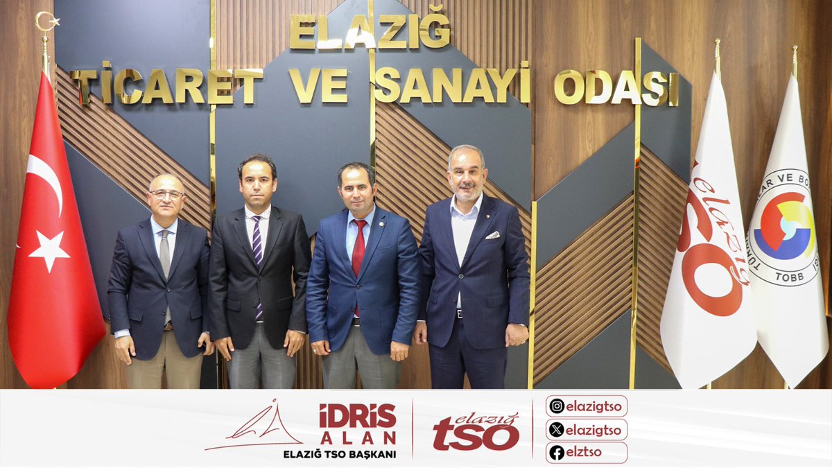 idrisalan_23's tweet photo. Çalışma ve Sosyal Güvenlik Bakanlığı İş Teftiş Kurulu Başkanlığı Müfettişi Sn. Kamil Çalıkuşu, Elazığ Çalışma ve İş Kurumu İl Müdürü Sn. Abdullah Balcı ve birim yetkililerini Odamızda ağırladık. 
Nazik ziyaretlerinden dolayı teşekkür ediyorum. https://t.co/1MjUrmtsu2