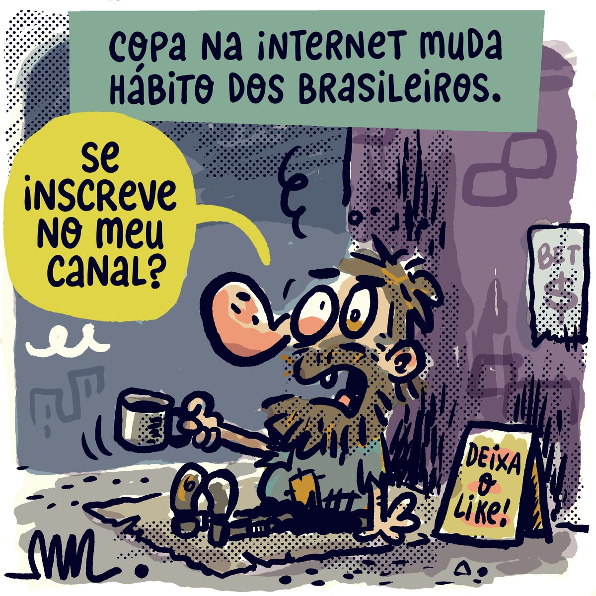 canalmeio's tweet photo. Pidões. 

Charge de Marcelo Martinez para a newsletter desta sexta-feira (19). 

#meio #copadomundo #charge https://t.co/lUdKfgQvgw