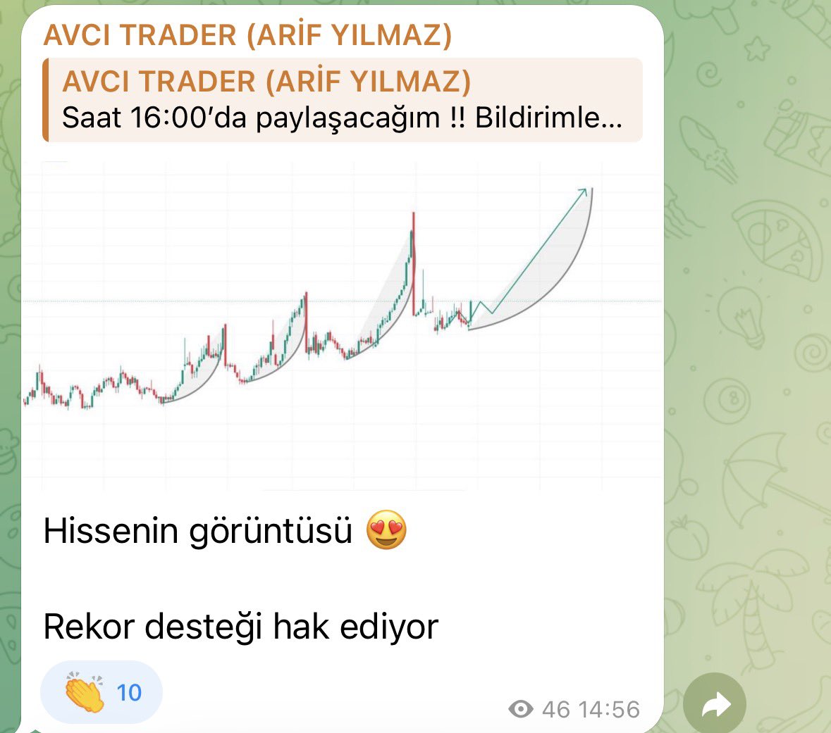 Avci_trader55's tweet photo. Son yılların en büyük rallisi 🔥🚀

-Tavan tavan açacak 
-Hisse sudan ucuz

1 saat sonra TG kanalımda paylaşacağım !!

https://t.co/7JqUqZzVO6 https://t.co/SJMwqSXRe0
