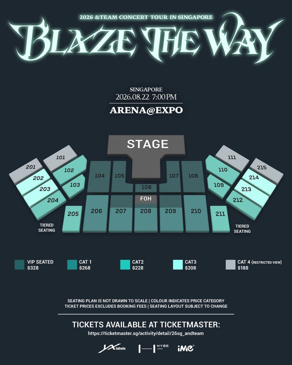 Himari80o's tweet photo. #WTS &TEAM 2026 CONCERT TOUR 'BLAZE THE WAY' IN SINGAPORE 🇸🇬

🗓 日程
2026.08.22(土) 19:00

🏟 Arena @ EXPO Hall 8（シンガポール EXPO）

🎫 チケッティングスケジュール（現地時間）
▪️ FC先行（LUNÉ MEMBERSHIP）：06.22(月) 12:00 ～ 18:00
※事前申請済みの会員様のみ（1コード最大2枚）
▪️ 一般発売：06.23(火) 12:00 〜（最大4枚まで）

🎟 受付内容
▪️ FC先行 代理チケッティング枠（認証・申込サポート込み）
▪️ 一般発売 代理チケッティング枠

⚠️ モバイルチケット（全席指定）対応・安全なアカウント連携・入場完全サポート。

📩 ご予約の準備が整いましたら、希望の「受付枠（FC/一般）、座席エリア、枚数、ご予算」を明記の上、DMまでご連絡ください。

#andTEAM #エンティーム #エンティム #앤팀 #LUNÉ #ルネ #ウィジュ #フウマ #ケイ #ニコラス #ユウマ #ジョー #ハルア #タキ #マキ #BLAZETHEWAY #BLAZETHEWAY_SINGAPORE #シンガポールコン #海外コン #チケット代行 #チケッティング代行 #チケッティング #代理チケッティング #チケット譲渡 #チケトレ #andTEAM譲 #andTEAM求 #앤팀양도 #양度