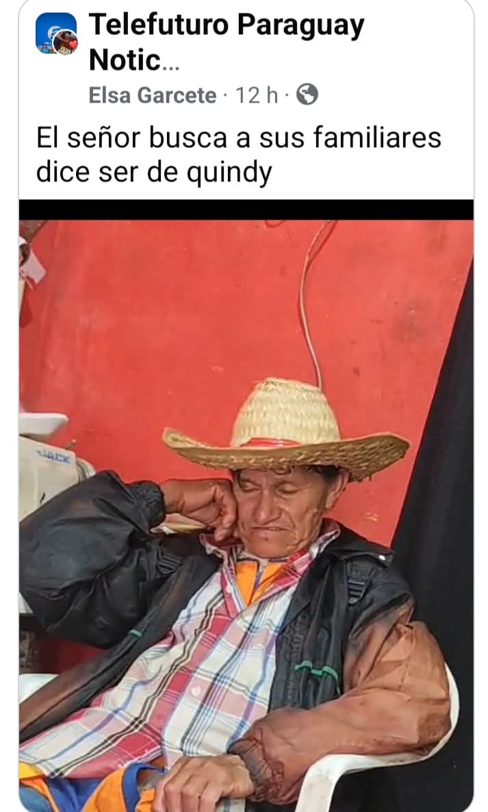 EdgarBrachoM's tweet photo. Buen día feliz viernes para todos R.T difundir por favor dice ser de Quiindy https://t.co/iUFUe7aaOO