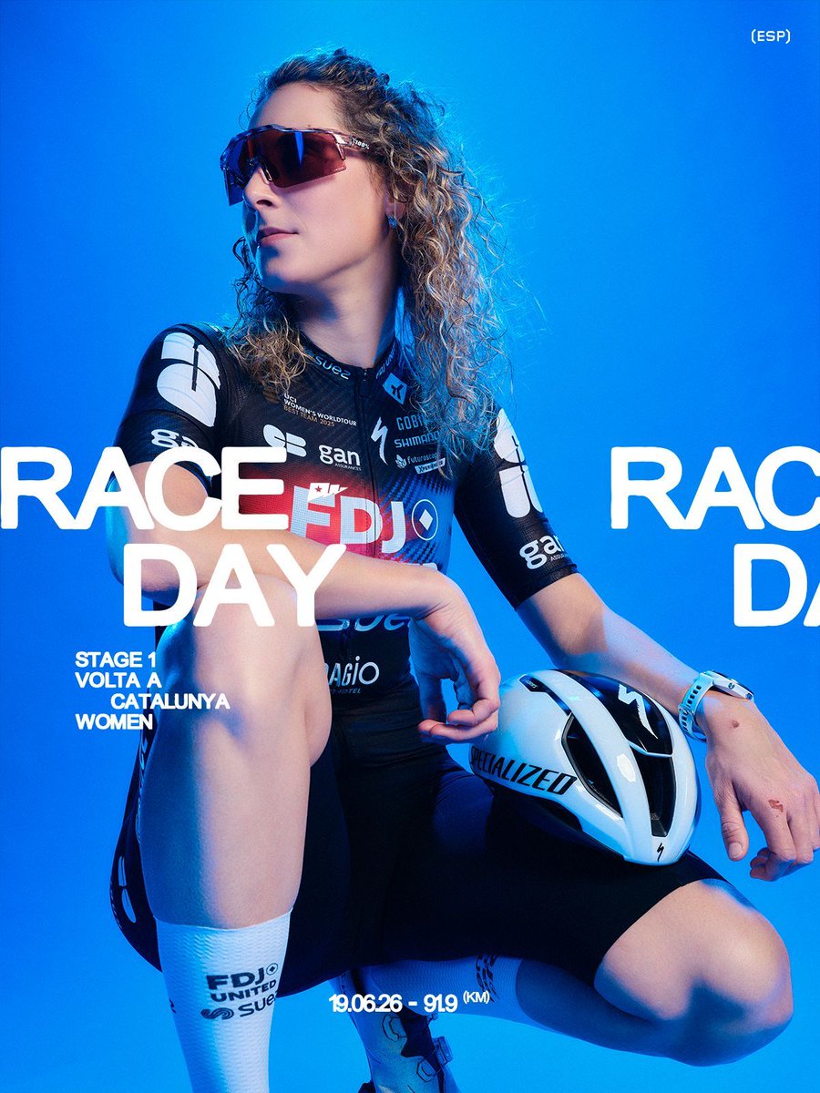 FDJ_SUEZ's tweet photo. First step in Catalunia today !
START —— 15:40
#RaceDay #StageOne https://t.co/8NvE71l3j0