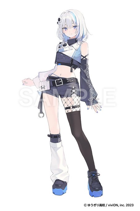 この度、ゆうぎり高校所属VTuber『篠崎シャノン』さんのキャラクターデザイン・立ち絵制作を担当させていただきました!📢🩵
よろしくお願いいたします!

#篠崎シャノン 