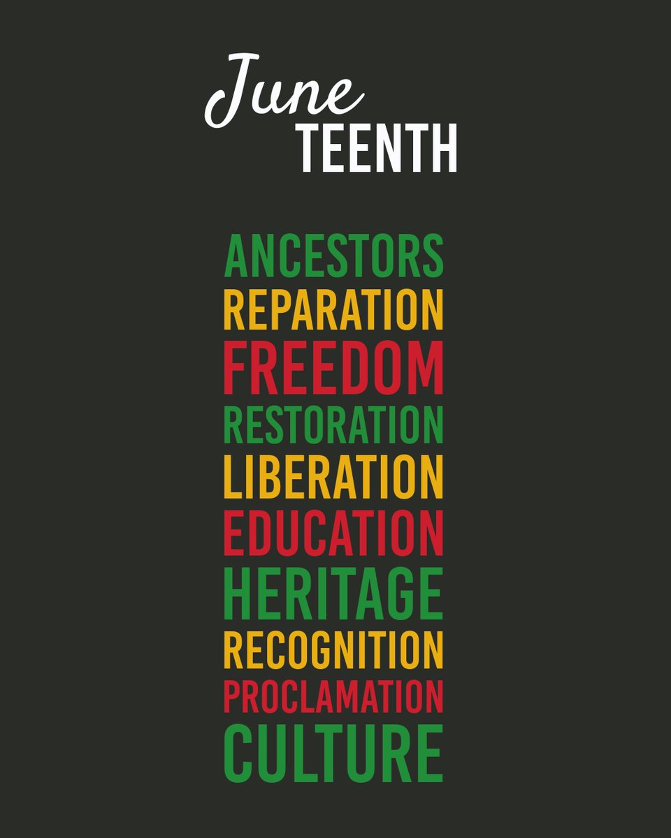 BrooksTlc's tweet photo. Today we recognize Juneteenth, a day to reflect, learn, and honor freedom, resilience, and progress. At Brooks-TLC Hospital, we stand with our community in celebrating this important day and its meaning.

#Juneteenth https://t.co/FA9fQP72gH