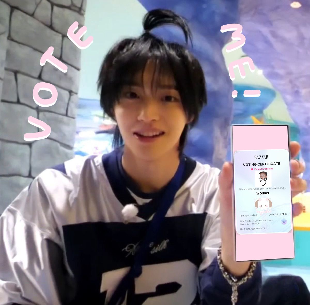 my03lee's tweet photo. อีกไม่กี่ชั่วโมงจะปิดโหวต BAZAAR WONBIN แล้ว
🎀ใครยังไม่ได้โหวตเราเติม 290MplePoints ให้ 10 คนนะคะ

📱: MnetPlus
♡  : ส่งหลักฐานที่เคยโหวตใน dm ได้เลยค่ะ/โหวตแล้วขอดูหลักฐานด้วยนะคะ

#พี่สาวโหวตวอนบิน 
#ปินพึโหวตวอนบิน 
#VoteForWonbin https://t.co/QXf8Rg40yq
