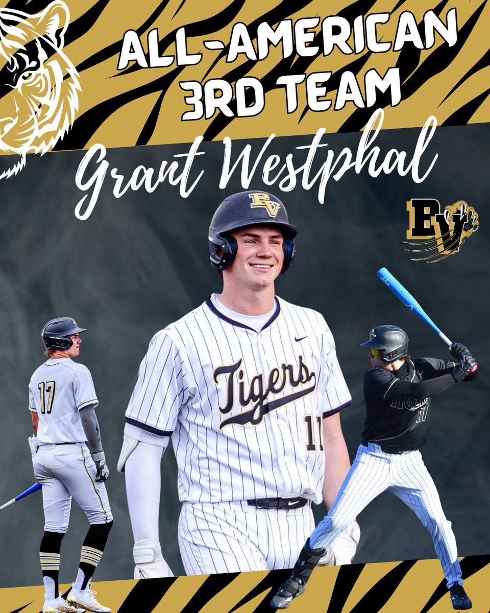 BVBaseballCoach's tweet photo. Congrats Grant Westphal! https://t.co/apaTVb02gV