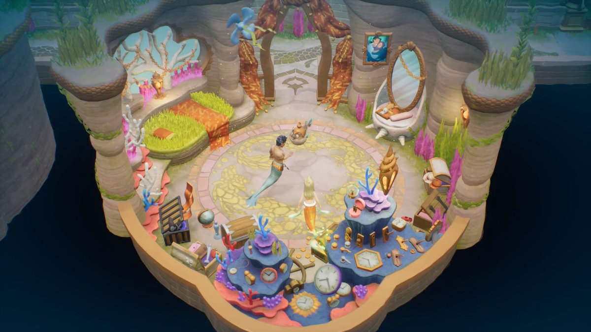 myPotatoGames's tweet photo. Your crush in Coral Island can now invite you on a hangout around the world!

The game just got a major update adding tons of New Romantic options and my personal favorite is the jealousy system where spouses can get moody when you grow too close to someone else, it can even trigger a cutscene!

If you are feeling flirty you can now look forward to two new dateable characters to the game. There is so much new content, I am about to start a new save.