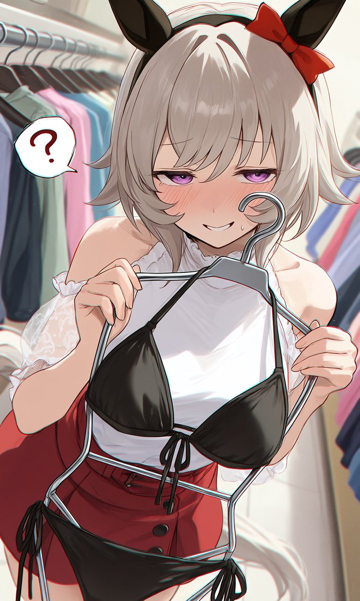 guridoru294's tweet photo. カレンちゃんと水着を買いに
 #ウマ娘
 #カレンチャン https://t.co/4oF5IOEcQB