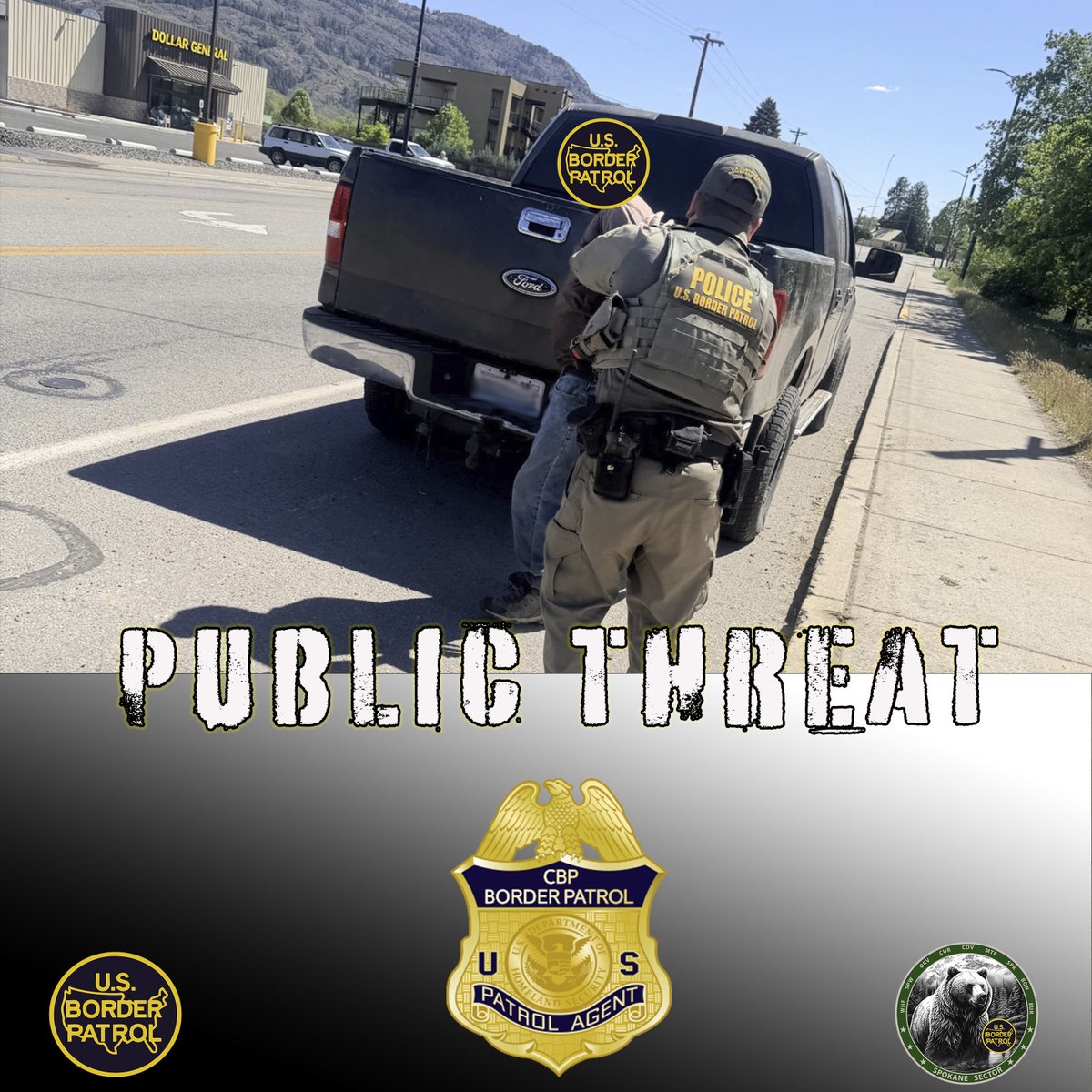 USBPChiefSPW's tweet photo. BPAs in Oroville apprehended an individual from Mexico who was identified as a public safety threat. The individual will be processed for removal. This action reflects Spokane Sector’s ongoing commitment to keeping our communities safe.
#SpokaneSector #BorderSecurity #HonorFirst https://t.co/VIjipf3yyQ