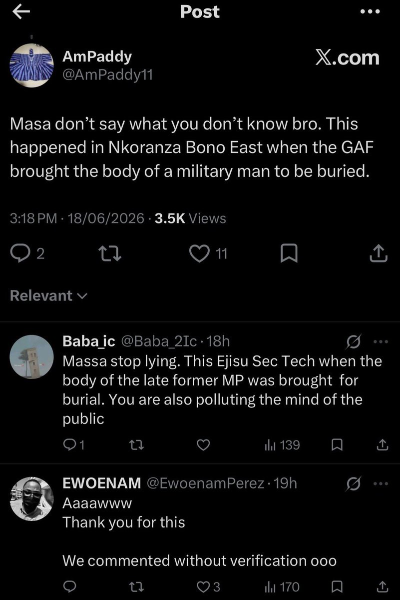 profause's tweet photo. @WiaseNyame Who's lying 🤥 https://t.co/lYOPePE0tA