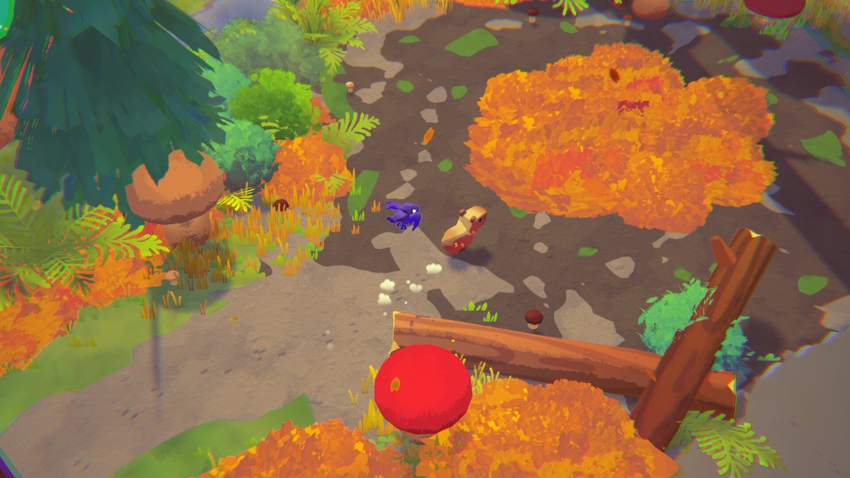OfficialPhenexa's tweet photo. A capybara and a crow solving mysteries together is exactly my kind of cozy adventure 💗 In #CapyCastaway you explore a mysterious island after a flood, helping lost animals and uncovering its story through puzzles, exploration and friendship, even in co-op! Vid here https://t.co/nQZXNO1Gn8