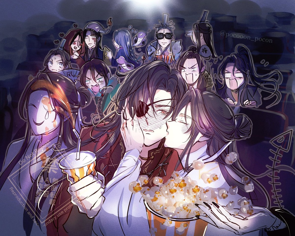 pocooon_pocon's tweet photo. 天官賜福ワールドプレミア試写会
のご様子🎥🌈
#tgcf https://t.co/oRuEBiHM07