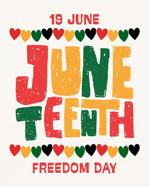 ZBPride's tweet photo. 🇺🇸 Today we honor Juneteenth—a celebration of freedom, resilience, and progress. Let’s reflect on our history, celebrate diversity, and continue working toward a more inclusive future for all.

❤️🖤💚 #Juneteenth #FreedomDay #CelebrateFreedom #Community #Equality #TogetherWeRise https://t.co/18irT3hHli