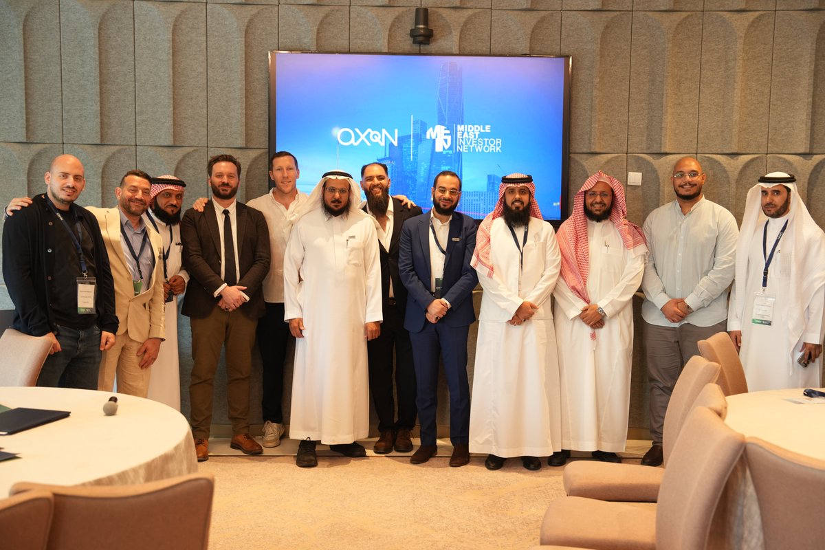 AxonMoney's tweet photo. Thank you, Riyadh.

We were honored to host an exceptional group of investors, fintech leaders and ecosystem partners alongside. 

The discussions around the future of financial infrastructure across the GCC were insightful, engaging and incredibly encouraging.

A big thank you to everyone who joined us and helped make this event a great success.

More to come.

#FinTech #GCC #Payments #Stablecoins #SaudiArabia #MENA #FinancialInfrastructure