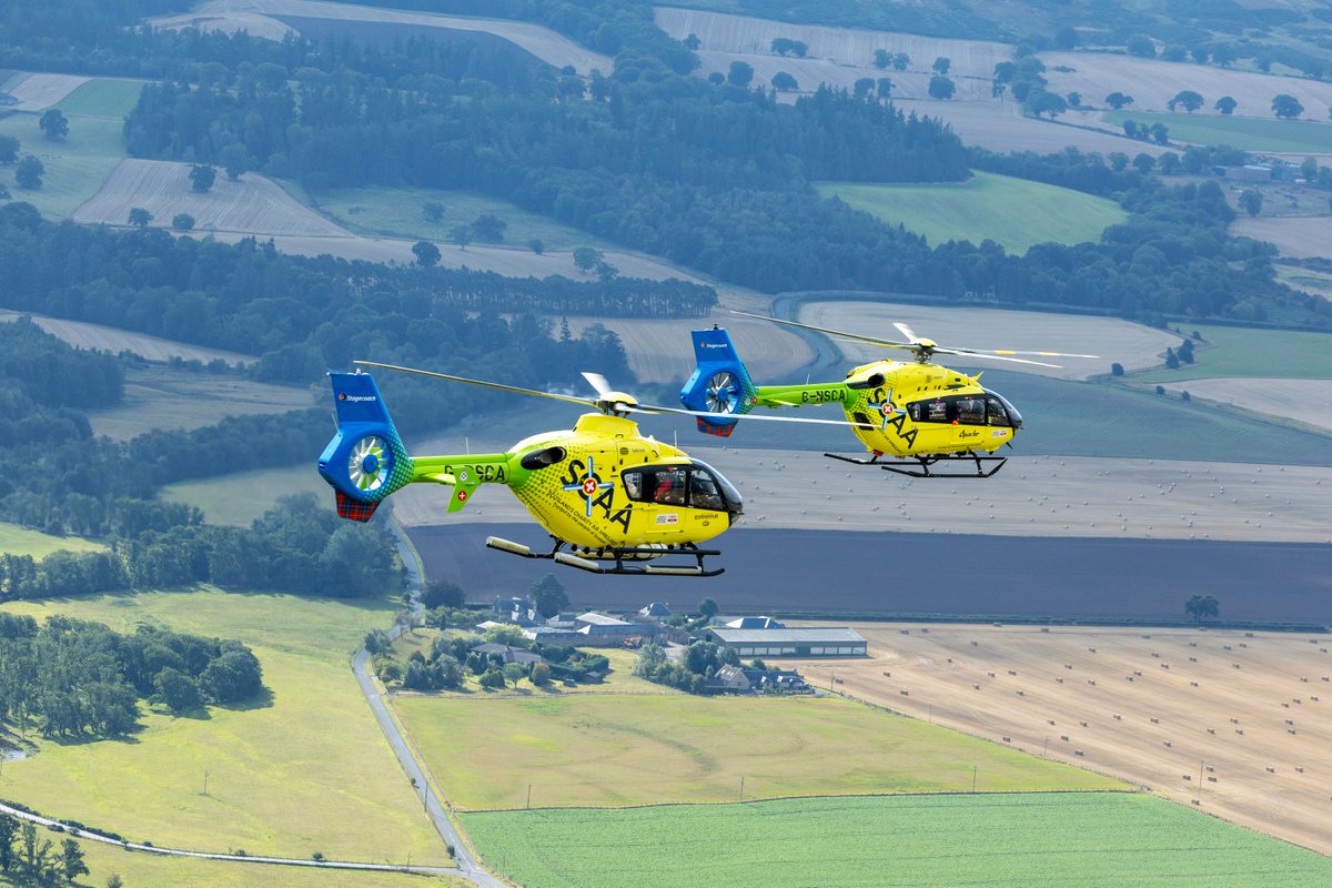 ScotAirAmb's tweet photo. Did you know that our life-saving air ambulance helicopters have a top speed of 166mph? 🚁

Learn more about the vital aircraft you fund to respond to emergencies across Scotland everyday: https://t.co/1FnYcRwOiy https://t.co/m1MzNGYzAI