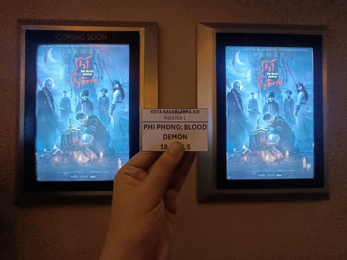 cineriesid's tweet photo. Mari kitaaa buktikan film PHI PHONG: BLOOD DEMON

Review menyusullll https://t.co/g61O7nPaOv