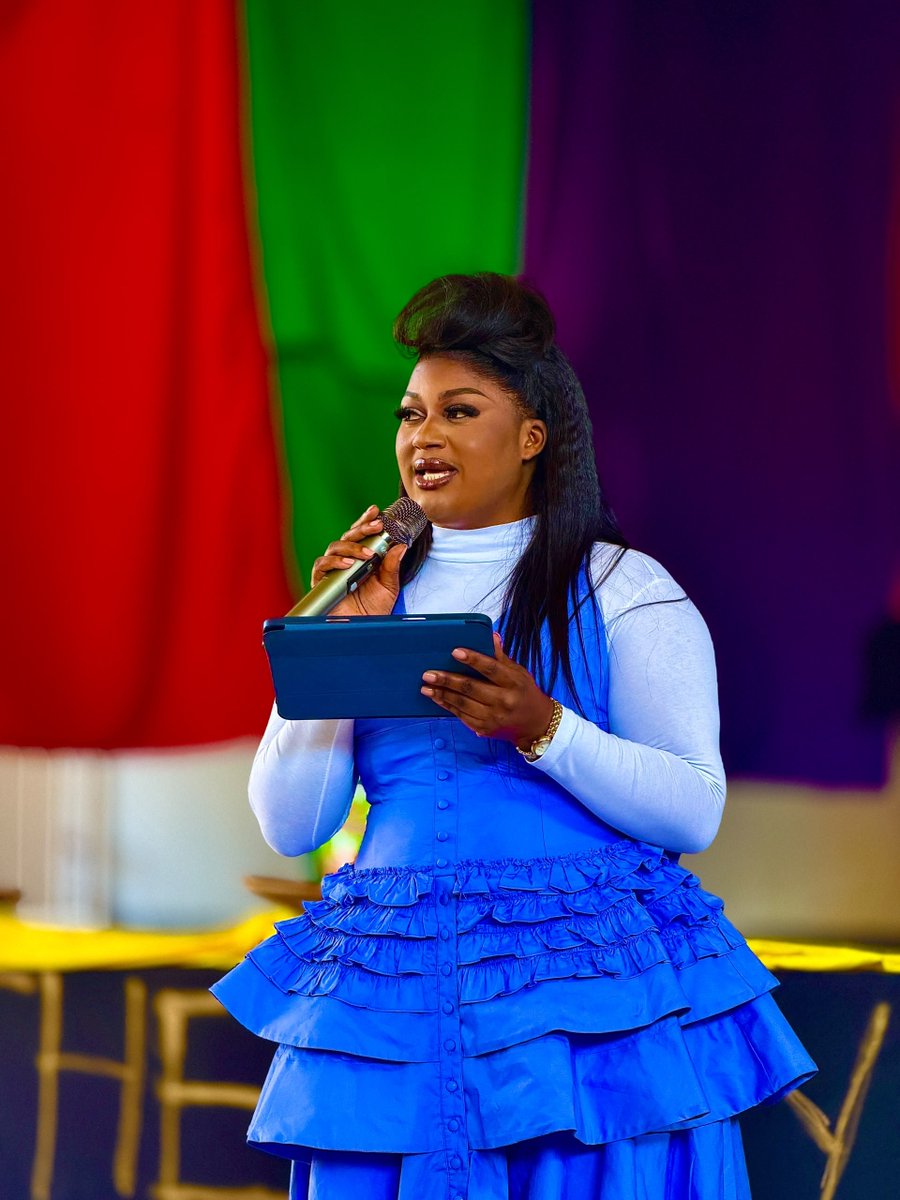 ApphiaNyaa's tweet photo. #DutyUpdates 

In celebration of the Day of the African Child, i graced the commemorations at Louis Mountbatten as the Guest of Honour, bringing hope, inspiration and tangible support to young learners.

I shared words of encouragement and reminded them of the teachings consistently championed by Zimbabwe’s First Lady, Dr Auxillia Mnangagwa 
, urged the children to uphold these values, reminding them that their culture is their identity and that respect, discipline and education are key pillars for a brighter future. commended the work being done through the Angel of Hope Foundation, which has positively impacted vulnerable children, women and communities across Zimbabwe through education, health and empowerment programmes.

Salute & appreciation to Dr Tagwirei for the Children prize gift , Laptops and education support 

#QueenofEmpowerment 
#Empowerment 
#Education