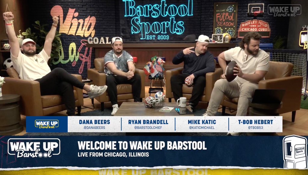 Wake Up Barstool tweet media