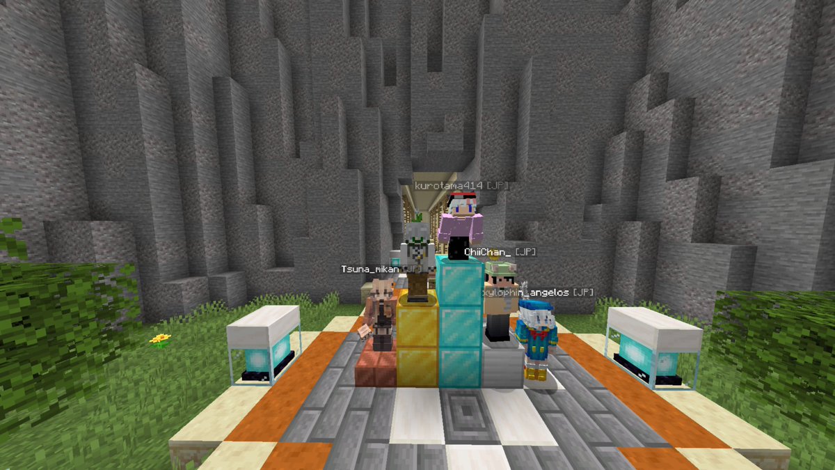 2nd_nattsu's tweet photo. うーん今回も負け！😭😭😭
#Minecraft #ちぇる鯖 https://t.co/YUKBhFHMLM