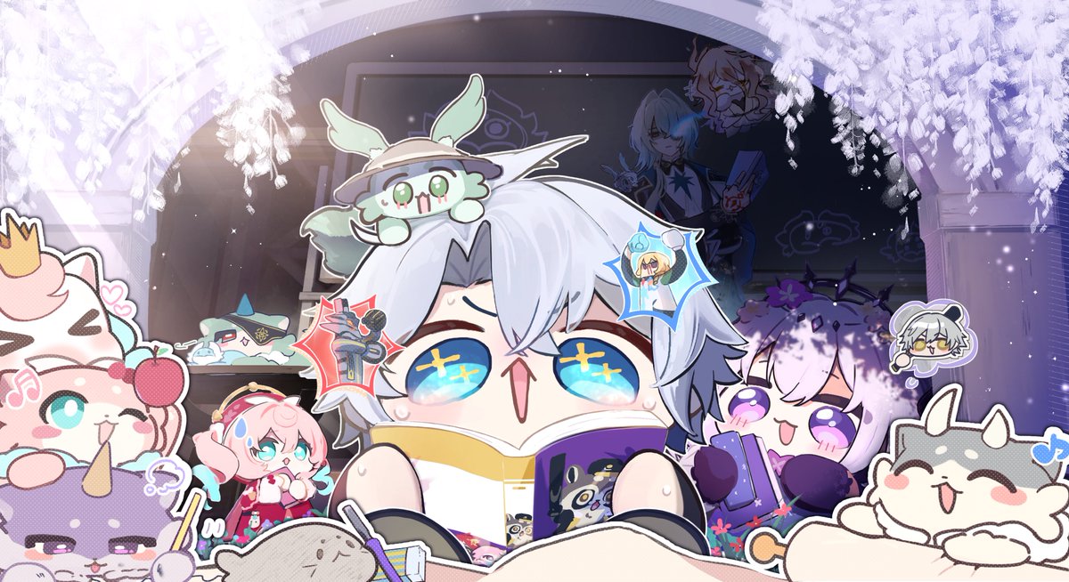 もちもち、もふもふ！ #MultiverseVistas #HonkaiStarRail