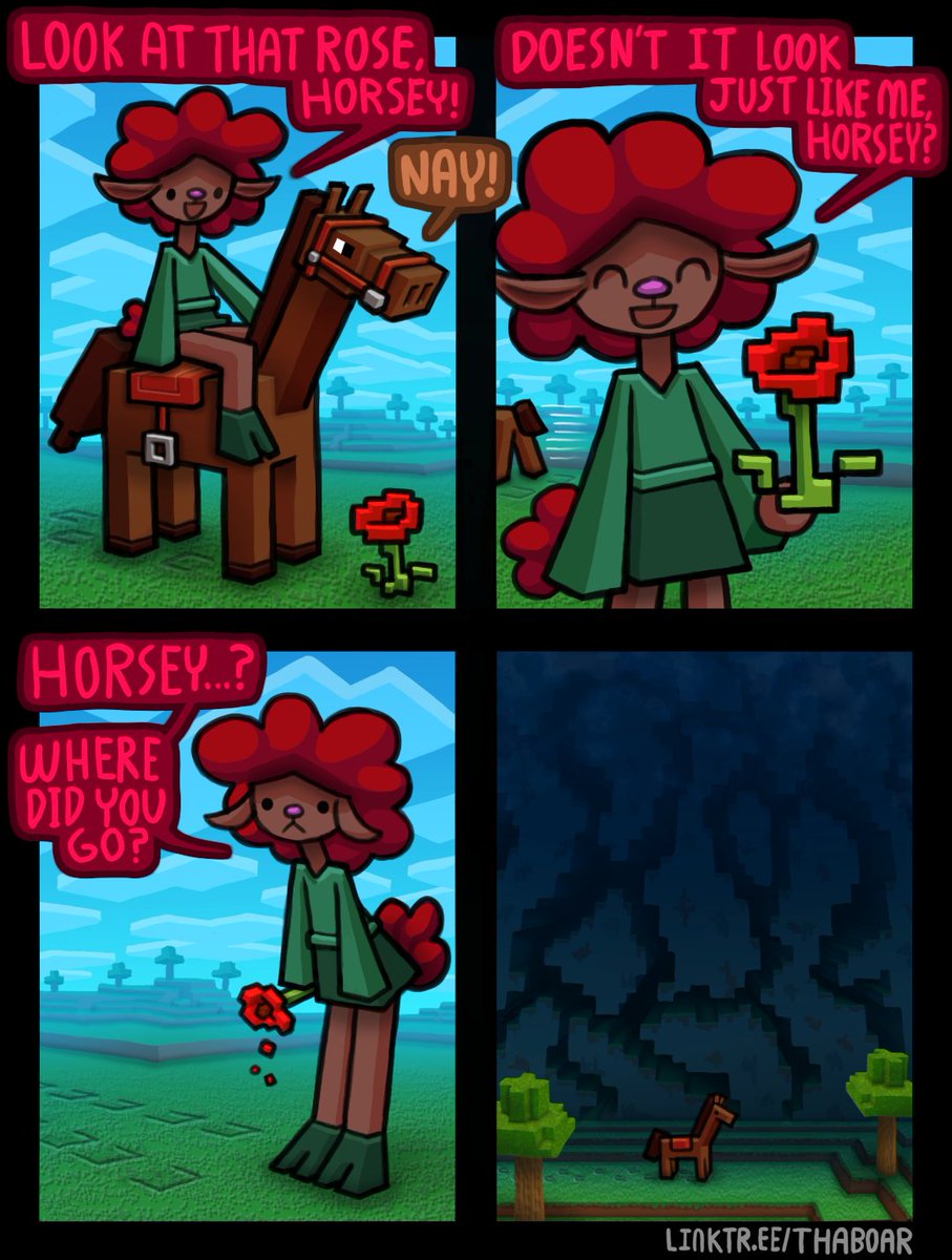thaboarr's tweet photo. why minecraft horses suck https://t.co/jxyvP4s1Wd