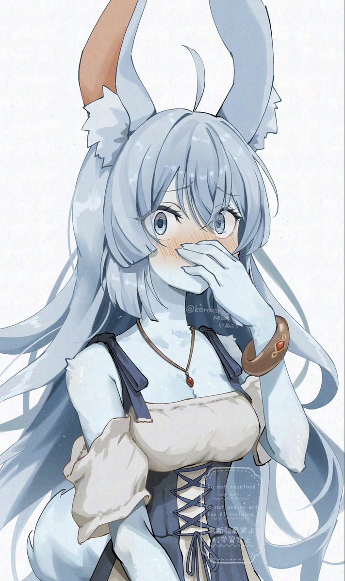 korokoro_nekoz's tweet photo. 照れうさ https://t.co/LduJPyiCXn