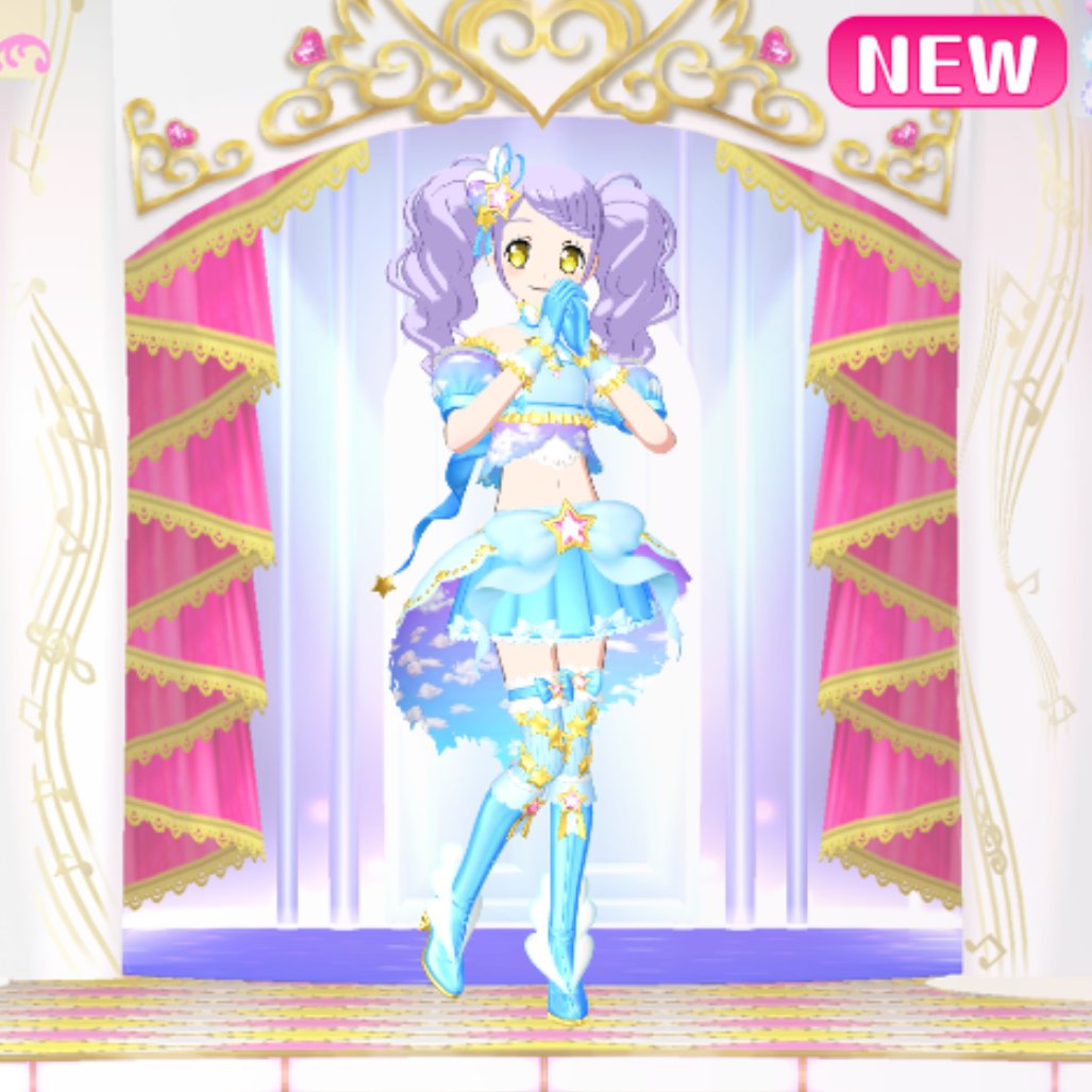 新規コーデのお知らせ①】 #pripara #アドパラ ぷりぱらぱんぽ～ん