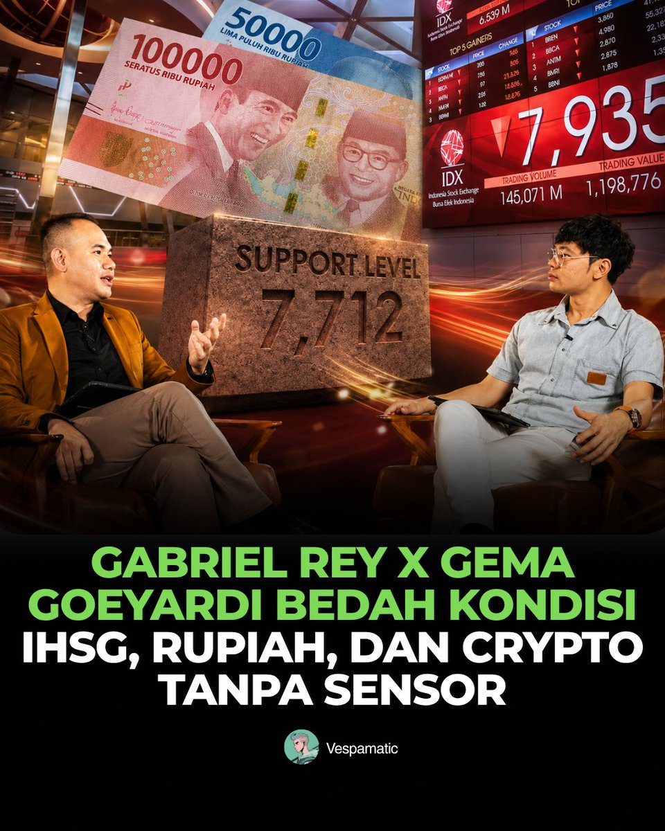 vespamatic96's tweet photo. Gabriel rey ngobrol panjang bareng Prof. Gema Goeyardi 20 tahun di market, founder astronaci, punya pesawat 10 unit

Ini bukan obrolan biasa
Ini prediksi yang bikin gua diam 3 detik 🧵 https://t.co/pidRUYaLuy