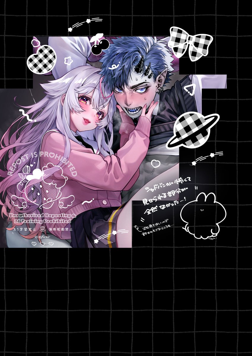 lyrishidumu's tweet photo. ←構図ラフ　♡　完成→

お気に絵のラフ掘り起こしたら記憶よりだいぶゆるくて笑っちゃったのでビフォアフ·͜· ✎ ̼ https://t.co/YhVe4IakRS