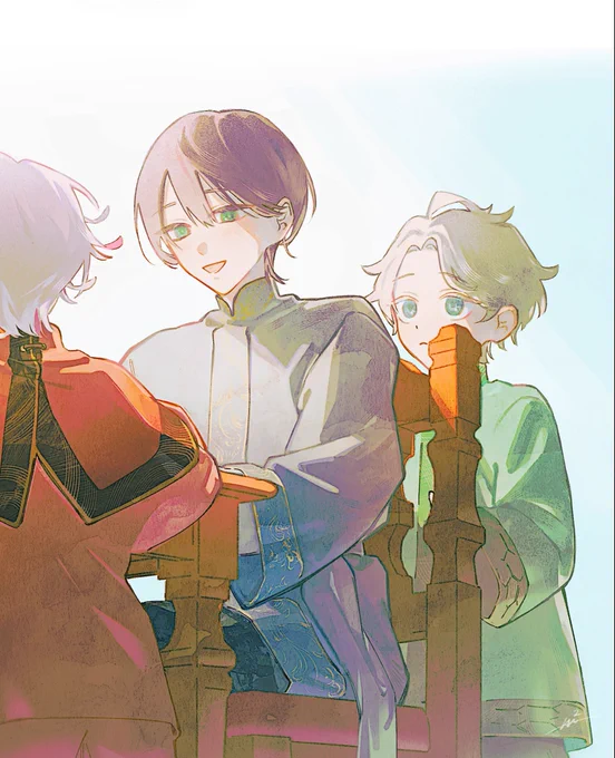 四神if / 幼少期