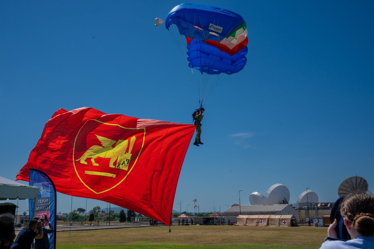 JFC_Naples's tweet photo. 🇮🇹 75 years in the making. JFC Naples celebrated a monumental anniversary today, honouring our history as NATO’s longest in-country headquarters.

A spectacular tribute to the strength, unity, and readiness of our Alliance. 🎖️

#WeAreNATO #StrongerTogether #JFCNaples #75years https://t.co/kiOKgdwqqO