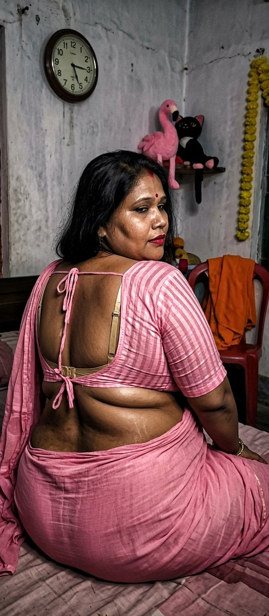 AyishaMondal's tweet photo. Peeche se teri maa ki badi badi gaand aur low back blouse! Maa ka bra aur pet folds sab dikh raha hai. Beta maa ko peeche se pel de, zor zor se! ππ
#BackMaa #TeriMaaBackView #PinkSareeSlut #GaandMummy #DesiMILFAss https://t.co/FOSXfbQW0I